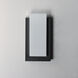 Tower LED 15 inch Black Outdoor Wall Mount