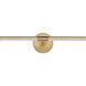 Dorian LED 4.5 inch Gold Wall Sconce Wall Light