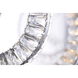 Charm LED 20.5 inch Polished Chrome Linear Pendant Ceiling Light
