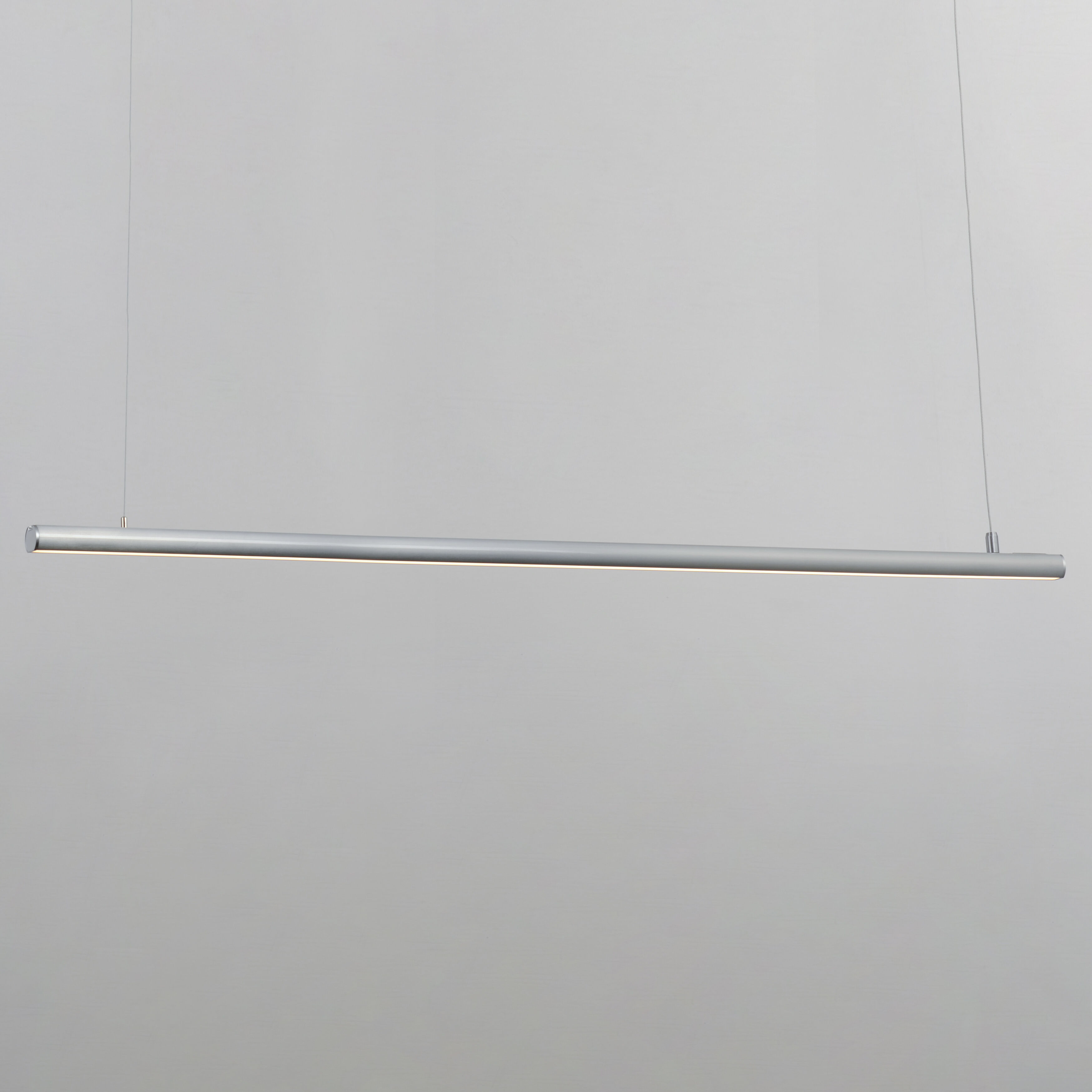 Continuum LED 47 inch Satin Aluminum Linear Pendant Ceiling Light