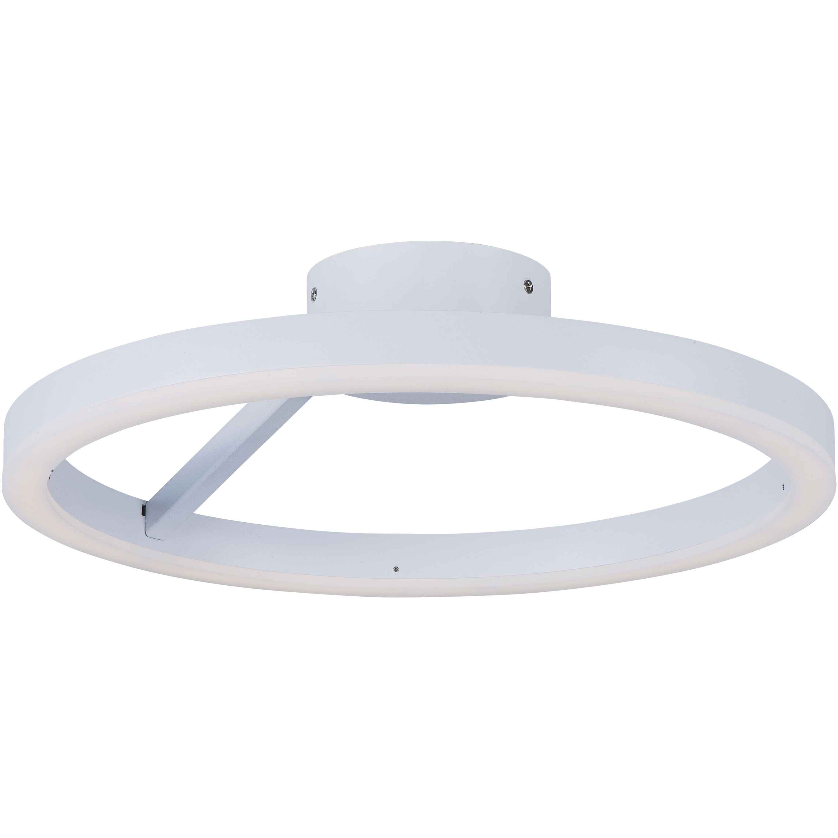 Cirque LED 19.75 inch Matte White Flush Mount Ceiling Light
