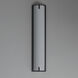Alto LED 5 inch Black Bath Vanity Wall Light