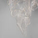 Rinkle LED 36.25 inch Polished Chrome Multi-Light Pendant Ceiling Light