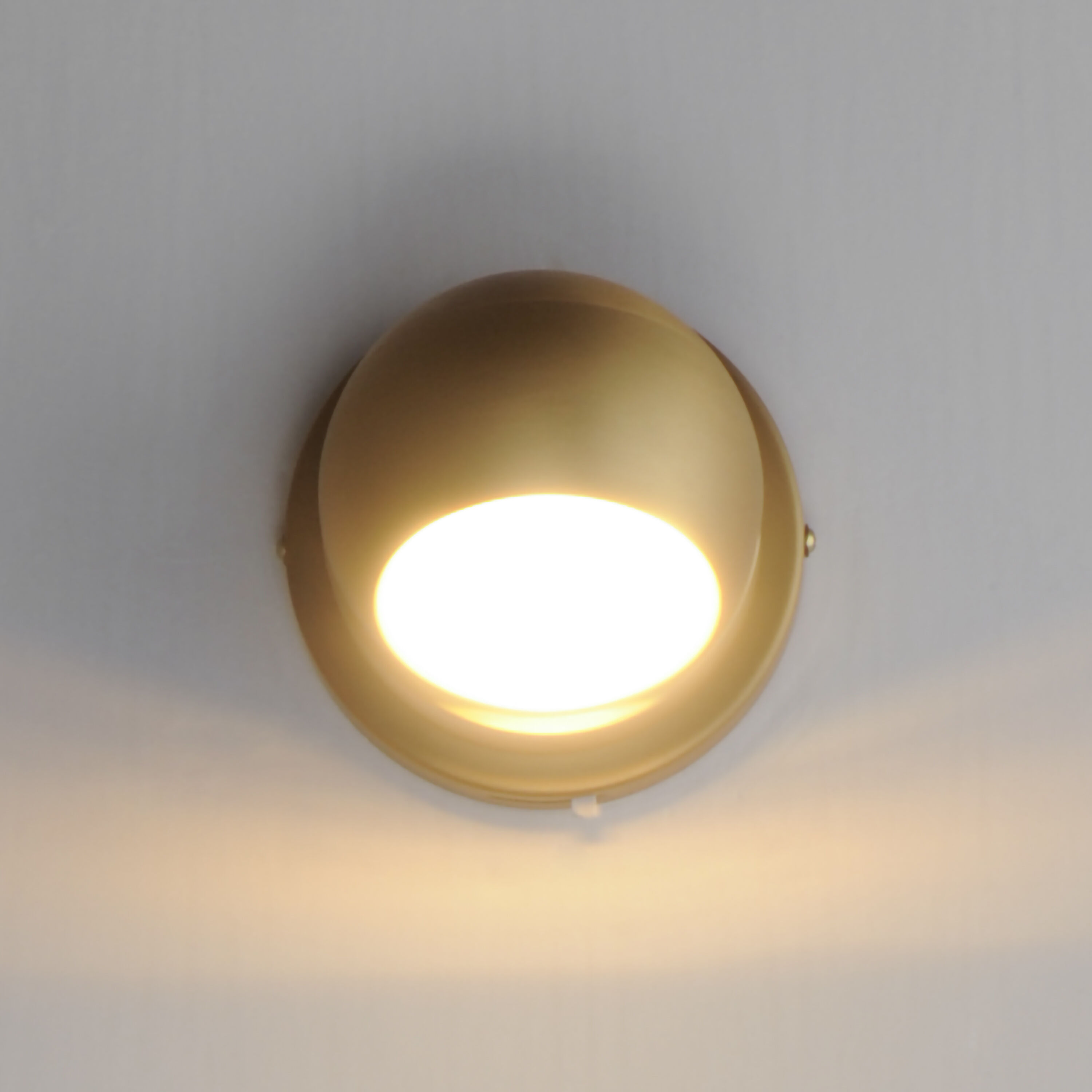 Nodes LED 4.75 inch Gold Flush Mount Ceiling Light