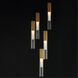 Reeds LED 13.75 inch Gold Multi-Light Pendant Ceiling Light