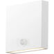 Brik LED 6.25 inch White Outdoor Wall Mount