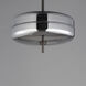 Voto LED 12 inch Gunmetal Multi-Light Pendant Ceiling Light in Smoke
