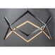 Victory LED 31.5 inch Polished Chrome Single Pendant Ceiling Light
