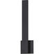 Alumilux Line 5CCT LED 4.5 inch Black Outdoor Wall Mount