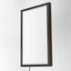 Sawyer 48 X 32 inch Walnut LED Mirror