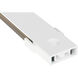 Continuum White Track Ceiling Light