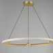 Nodes LED 32 inch Gold Ring Pendant Ceiling Light