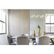 Newton LED 10.5 inch Black and Gold Multi-Light Pendant Ceiling Light