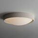 Souffle LED 18 inch Chaulk White Flush Mount Ceiling Light