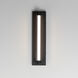 Fuse LED 4.75 inch Black and Gold Outdoor Wall Mount