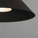 Pitch LED 21.5 inch Black Single Pendant Ceiling Light