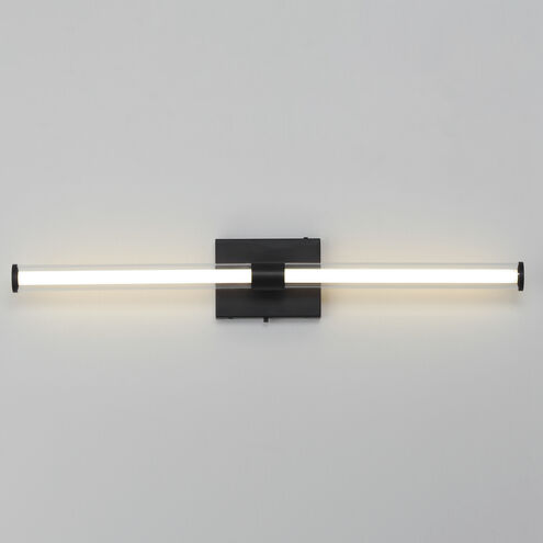 Fuse LED 1.75 inch Black Bath Vanity Wall Light