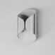 Folio LED 9.75 inch Satin Aluminum and White Outdoor Wall Mount