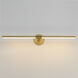 Dorian LED 4.5 inch Gold Wall Sconce Wall Light