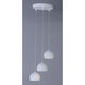 Alumilux Orion LED 10 inch White Multi-Light Pendant Ceiling Light
