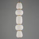 Soji LED 6 inch Black and Gold Single Pendant Ceiling Light