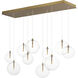 Global 10 Light 41.75 inch Pendant