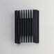 Rampart LED 5.5 inch Black Outdoor Wall Mount