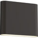 Spartan LED 6 inch Architectural Bronze ADA Wall Sconce Wall Light