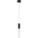 Reeds LED 2.25 inch Black Single Pendant Ceiling Light