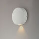 Alumilux Glint LED 5 inch White Outdoor Wall Sconce