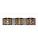 Inca 3 Light 24 inch Bronze Bath Vanity Wall Light