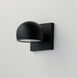 Modular LED 5 inch Black Outdoor Wall Sconce