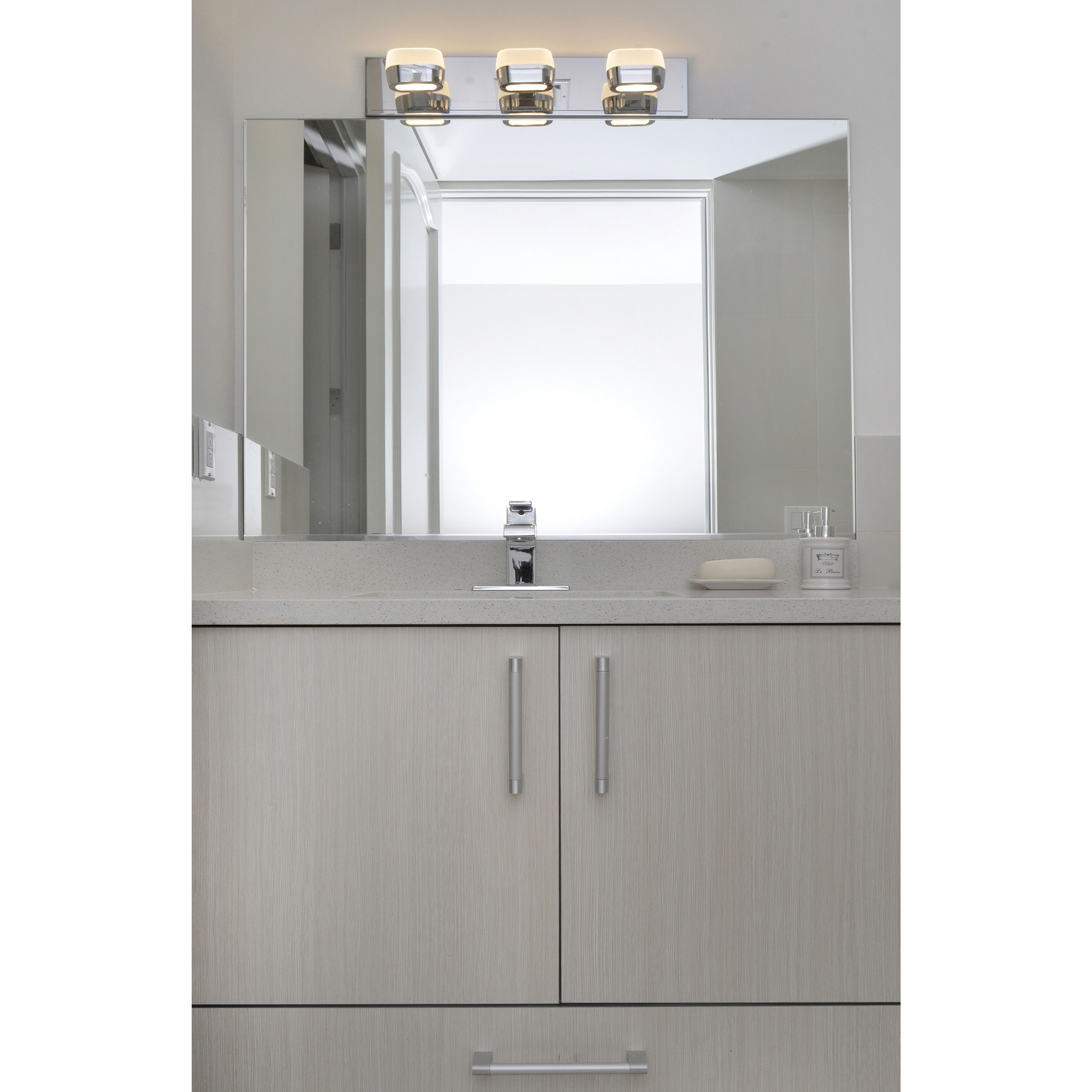 Volt LED LED 21 inch Polished Chrome Bath Vanity Light Wall Light