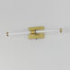 Fuse LED 1.75 inch Natural Aged Brass Bath Vanity Wall Light