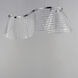 Tartan LED 32 inch Polished Chrome Linear Pendant Ceiling Light