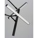 Robotica LED 26.5 inch Black Multi-Light Pendant Ceiling Light