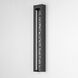 Liquid LED 30 inch Black Outdoor Wall Mount