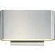 Alumilux Spartan LED 6.75 inch Satin Aluminum ADA Wall Sconce Wall Light
