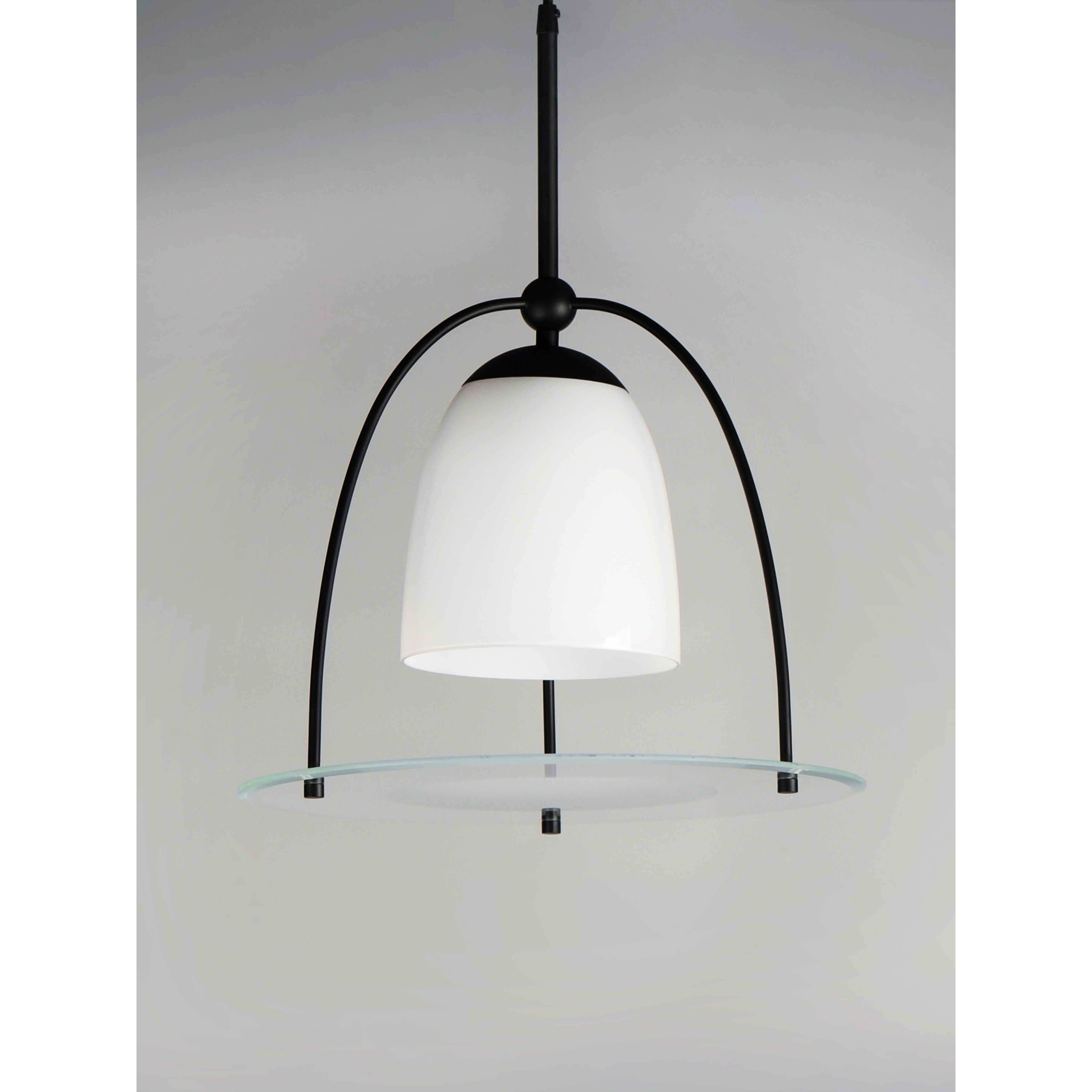 Focal Point LED 15 inch Black Single Pendant Ceiling Light