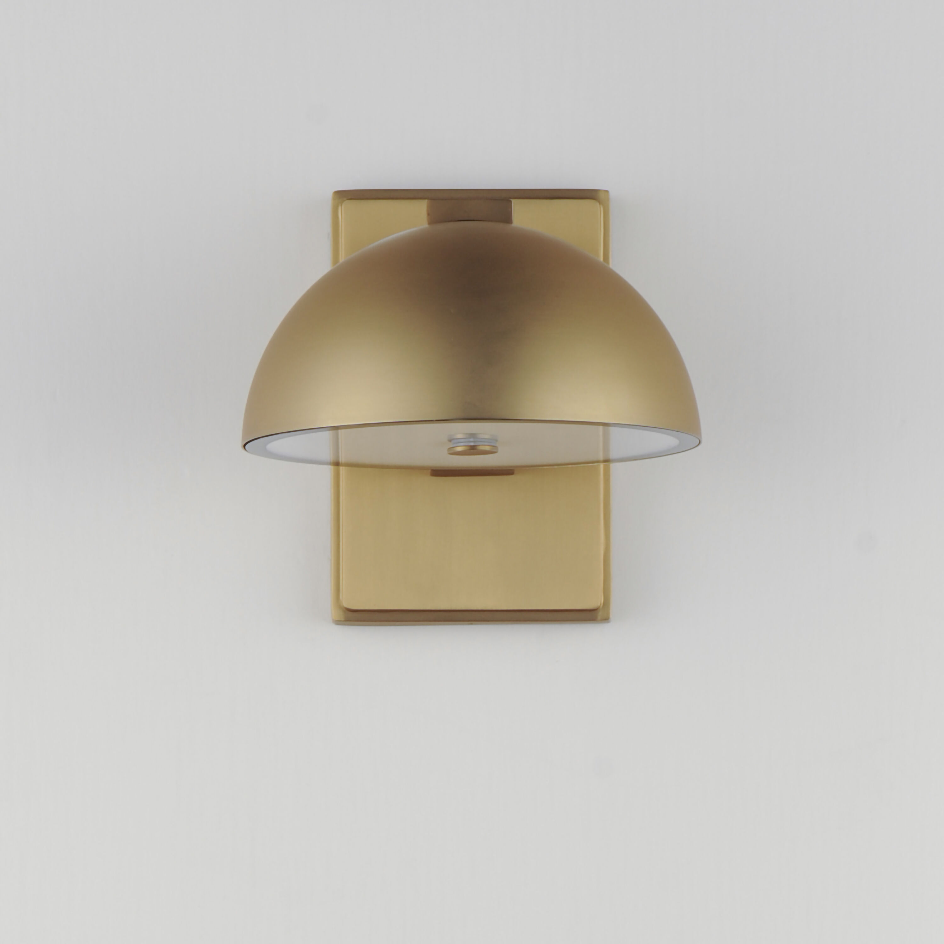 Cauldron LED 7 inch Gold Outdoor Wall Mount