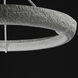 Geist LED 35.5 inch Textured White Ring Pendant Ceiling Light