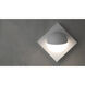 Alumilux Majik LED 4.25 inch White ADA Wall Sconce Wall Light