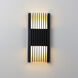Rampart LED 14 inch Black Outdoor Wall Mount