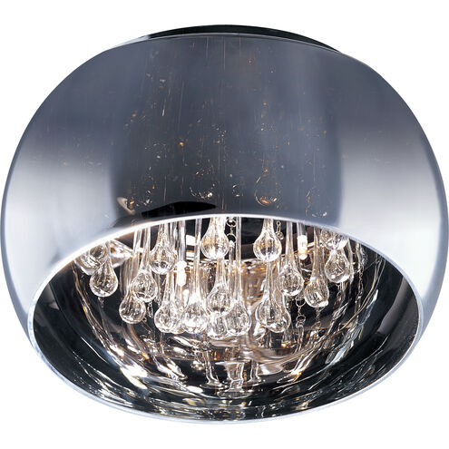 Sense 5 Light 16 inch Polished Chrome Flush Mount Ceiling Light