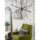 Phaeton LED 35 inch Black/Brushed Aluminum Multi-Light Pendant Ceiling Light