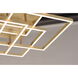 Traverse LED LED 31 inch Champagne Single Pendant Ceiling Light