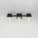 Dram LED 22 inch Black Bath Vanity Wall Light