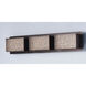 Pizzazz LED LED 22.75 inch Coffee Bath Vanity Wall Light
