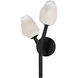 Blossom LED 10.5 inch Black Wall Sconce Wall Light