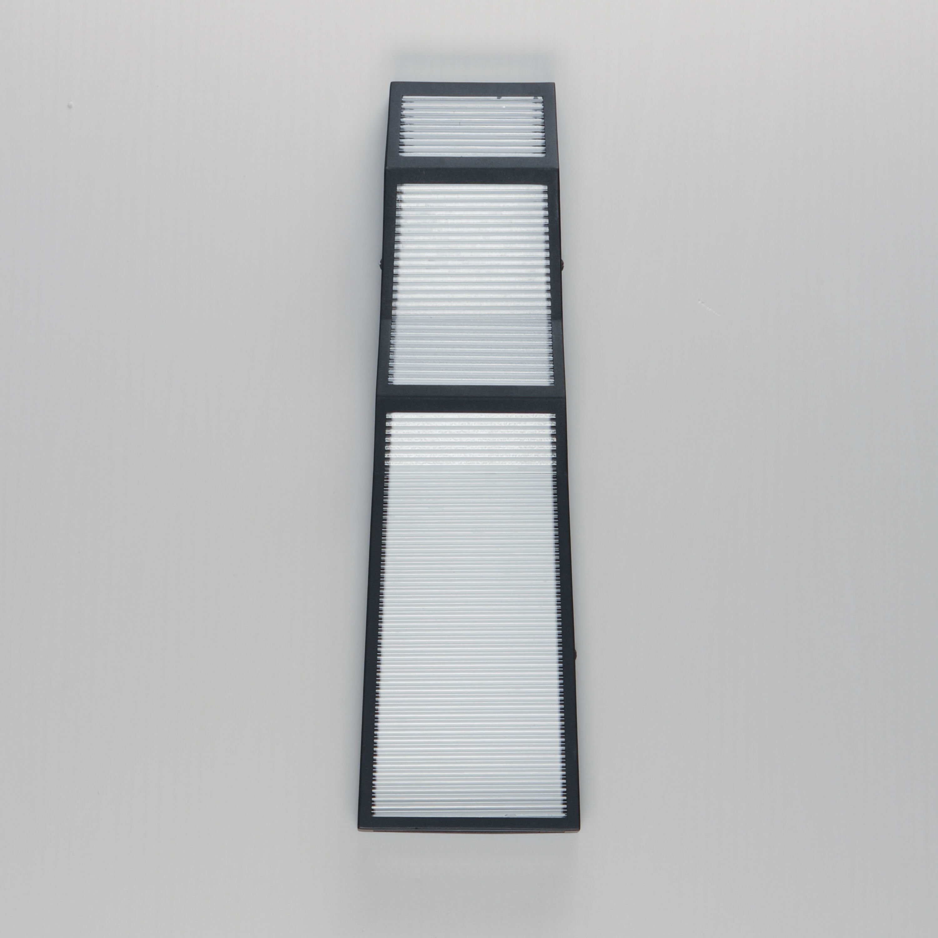 Totem LED 20 inch Black Outdoor Wall Sconce